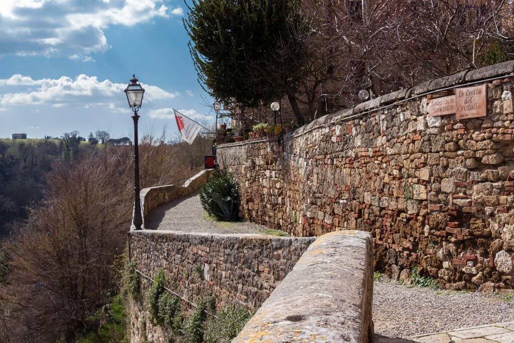 stone walls of Colle di Val D’elsa