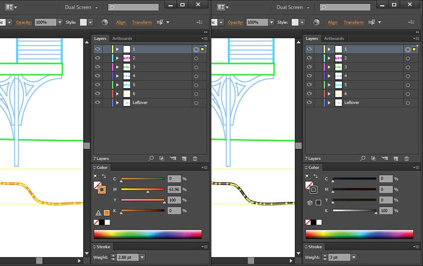 mac illustrator make polylines for cad