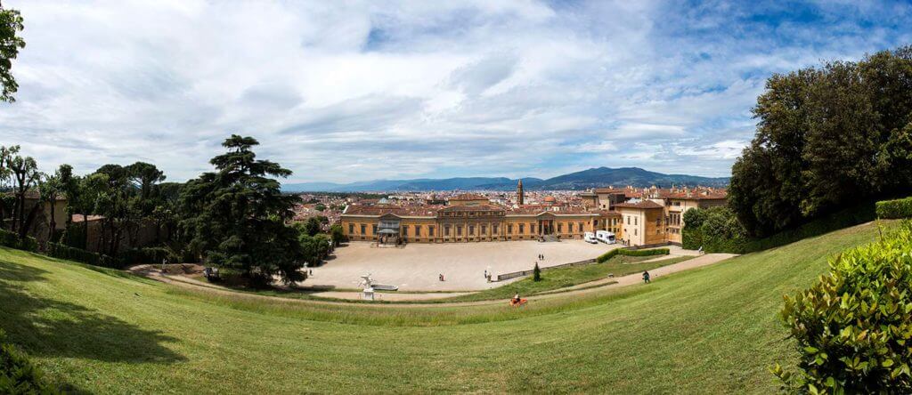 Boboli Gardens panorama