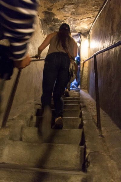 hiking in the duomo dome