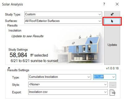 revit solar analysis settings