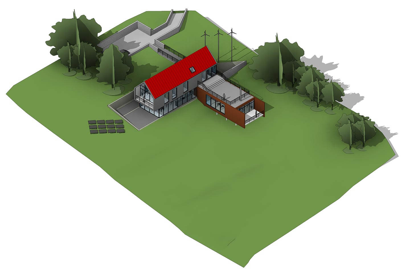 3d print simplified version of revit model